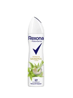 Дезодорант спрей 200 мл "Rexona" ЖЕНСКИЙ, Бамбук и Алоэ вера Дезодорант спрей 200 мл "Rexona" ЖЕНСКИЙ, Бамбук и Алоэ вера